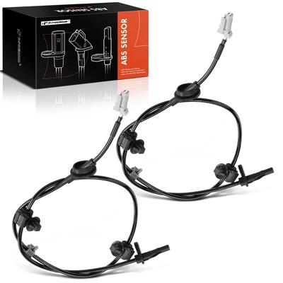 2 Pcs Front ABS Wheel Speed Sensor