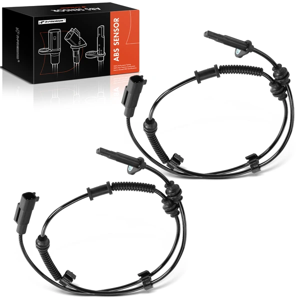 2 Pcs Rear ABS Wheel Speed Sensor for 2014 Jeep Cherokee
