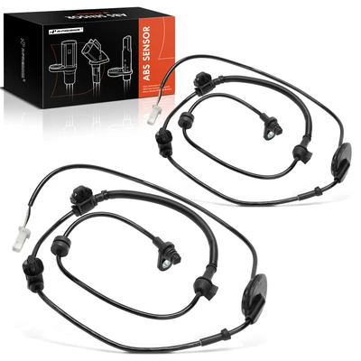 2 Pcs Rear Passenger ABS Wheel Speed Sensor