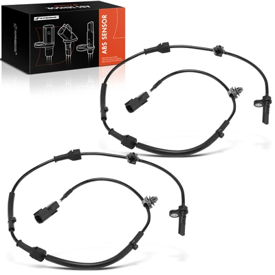 2 Pcs Front ABS Wheel Speed Sensor