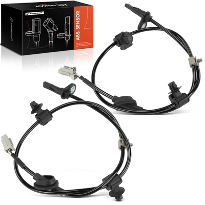 2 Pcs Front ABS Wheel Speed Sensor