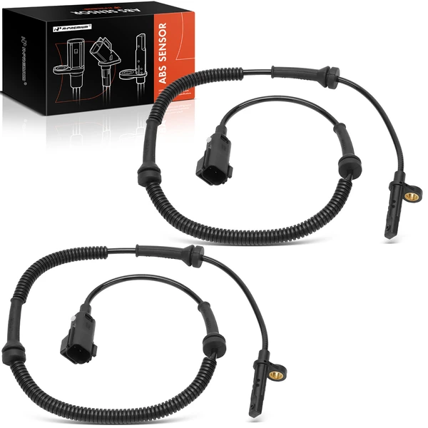 2 Pcs Rear ABS Wheel Speed Sensor for Land Rover Discovery Sport Range Rover Evoque