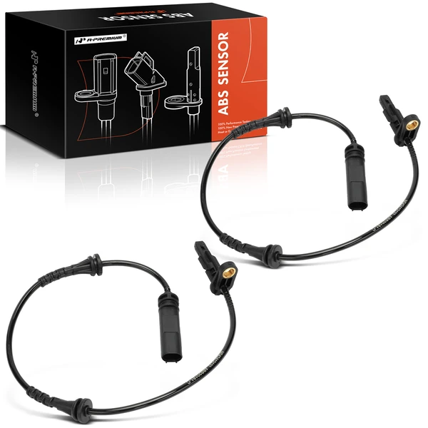 2 Pcs Rear ABS Wheel Speed Sensor for 2020-2023 BMW 330i xDrive