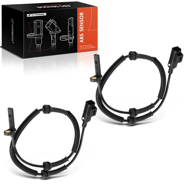 2 Pcs Rear ABS Wheel Speed Sensor for Land Rover Range Rover Velar Jaguar F-Pace