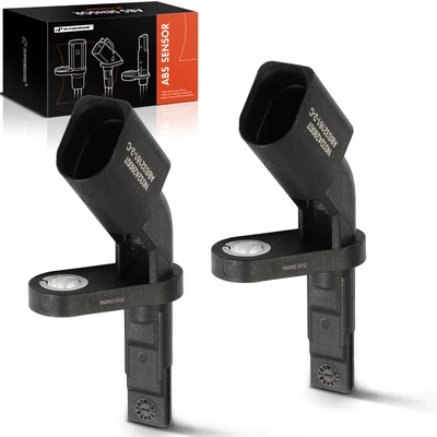 2 Pcs Front & Rear ABS Wheel Speed Sensor