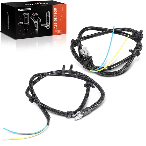 2 Pcs ABS Wheel Speed Sensor Wiring Harness for 2000-2001 Chevrolet Lumina