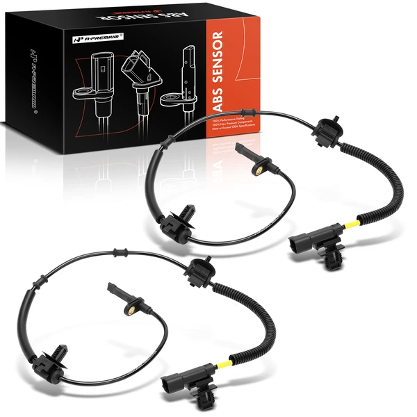 2 Pcs Front ABS Wheel Speed Sensor for 2013-2019 Cadillac ATS