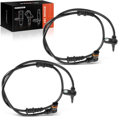 2 Pcs Front ABS Wheel Speed Sensor