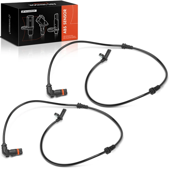 2 Pcs Front ABS Wheel Speed Sensor for 2010-2011 Mercedes-Benz GLK300