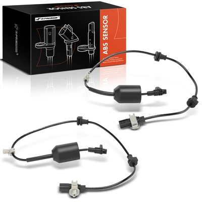 2 Pcs Rear ABS Wheel Speed Sensor