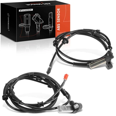 2 Pcs Rear ABS Wheel Speed Sensor