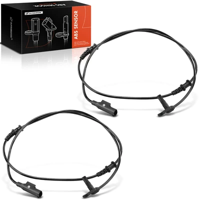 2 Pcs Front ABS Wheel Speed Sensor