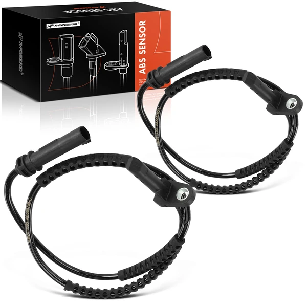 2 Pcs Rear ABS Wheel Speed Sensor for BMW i3 14-21 i3s 18-21