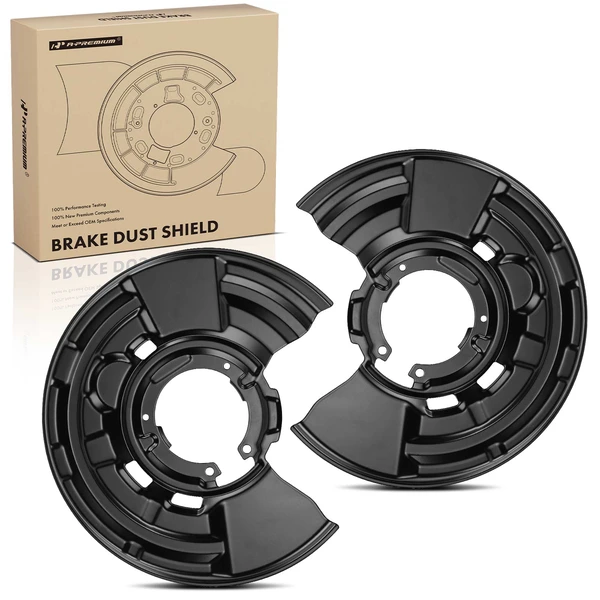 2 Pcs Rear Brake Dust Shield for 2017-2019 BMW 430i Gran Coupe