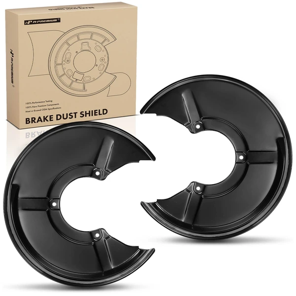 2 Pcs Rear Brake Dust Shield for 1999-2002 Audi A4 Quattro