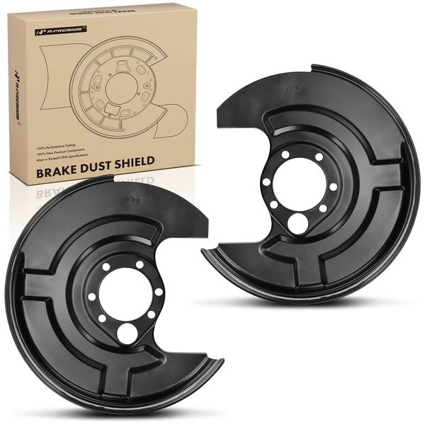 2 Pcs Rear Brake Dust Shield for 1996-2002 Audi A4