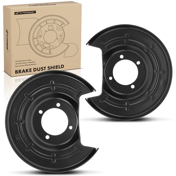 2 Pcs Rear Brake Dust Shield for 2012-2014 Chevrolet Orlando