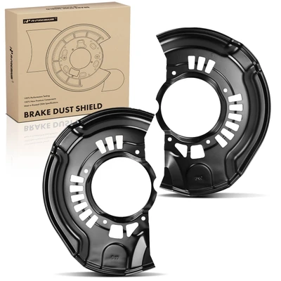 2 Pcs Front Brake Dust Shield