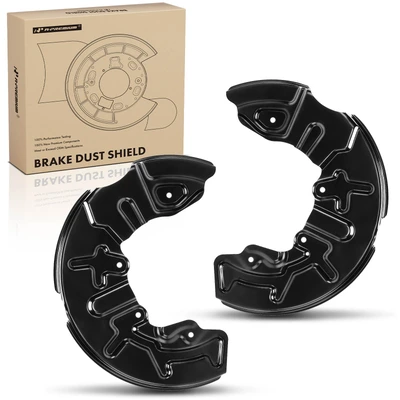 2 Pcs Front Brake Dust Shield
