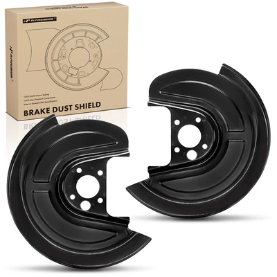 2 Pcs Rear Brake Dust Shield