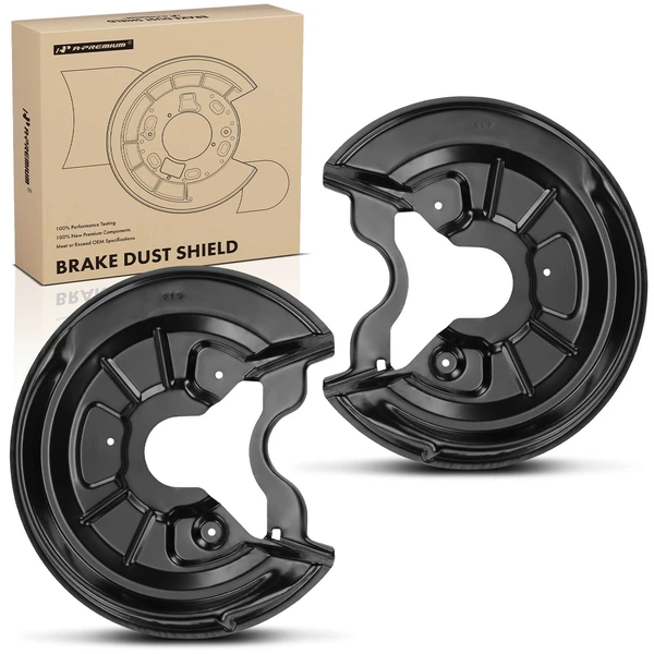 2 Pcs Rear Brake Dust Shield for Audi A3 S3 Volkswagen Beetle Golf GTI Jetta