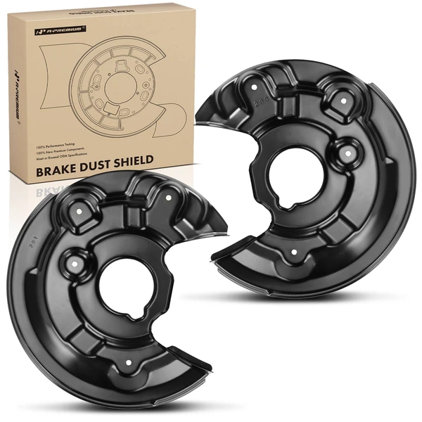 2 Pcs Rear Brake Dust Shield for Volkswagen Eos 2009-2016