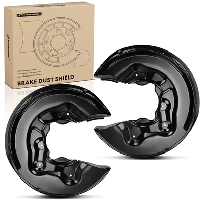 2 Pcs Rear Brake Dust Shield