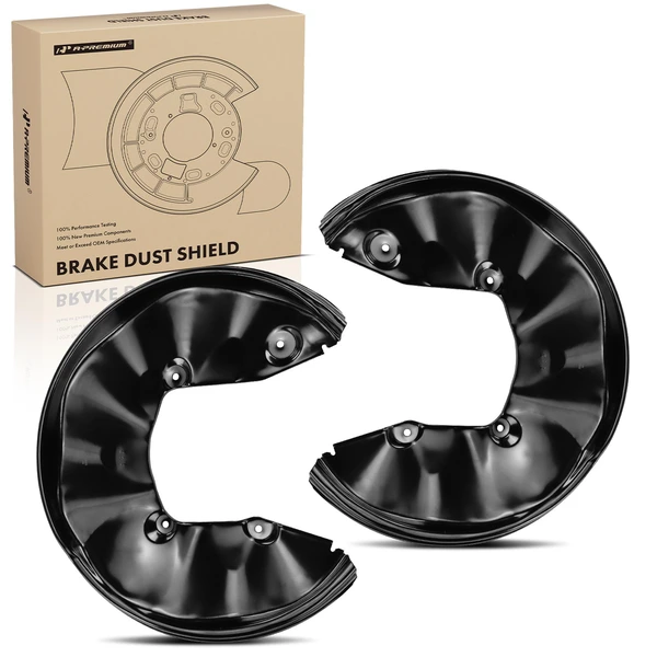 2 Pcs Rear Brake Dust Shield for 2006-2011 Audi A6