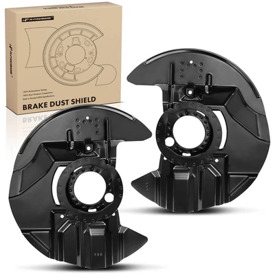 2 Pcs Front Brake Dust Shield