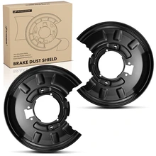 2 Pcs Rear Brake Dust Shield