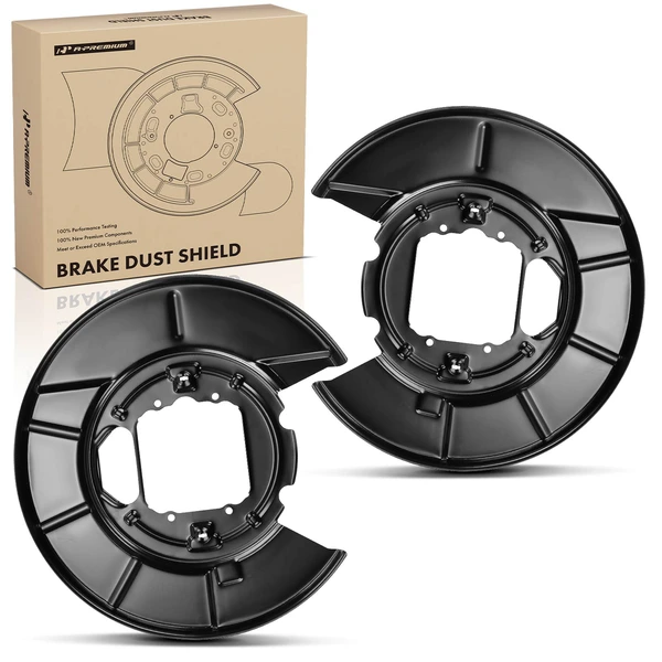2 Pcs Rear Brake Dust Shield for 2000-2006 BMW X5
