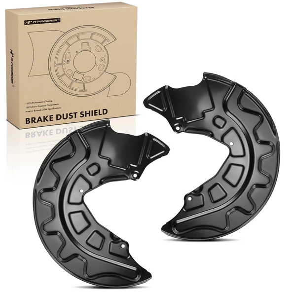 2 Pcs Front Brake Dust Shield for 2015-2020 Audi S3