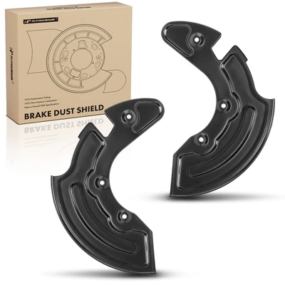 2 Pcs Front Brake Dust Shield