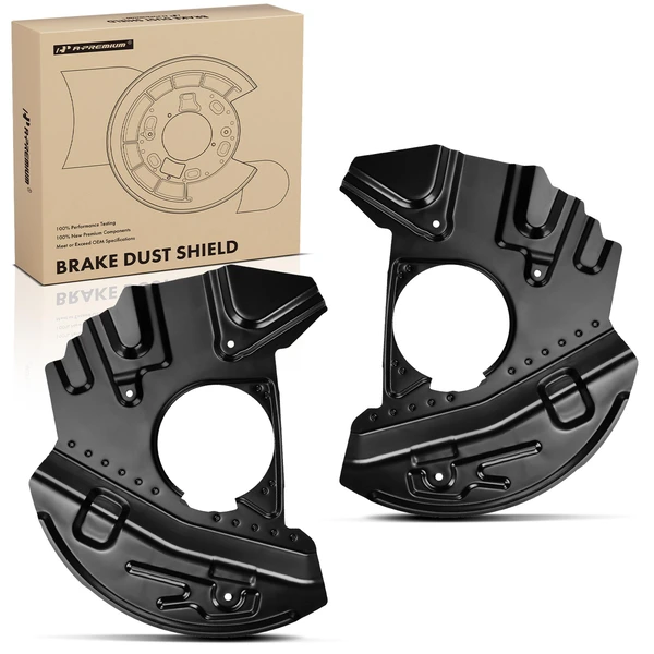 2 Pcs Front Brake Dust Shield for 2000-2006 BMW X5