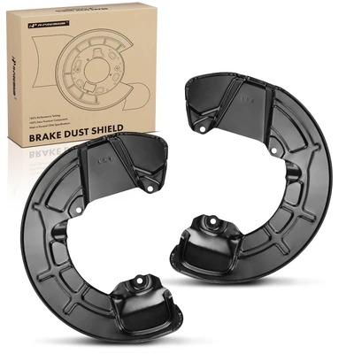 2 Pcs Front Brake Dust Shield