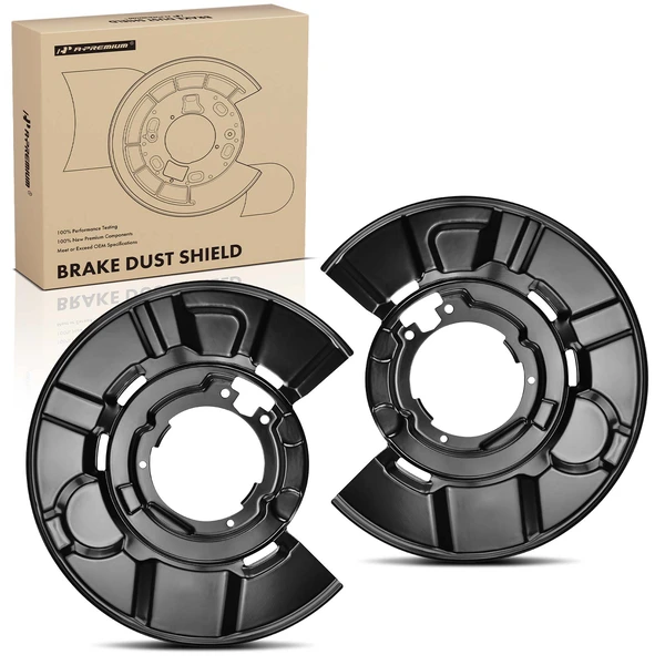 2 Pcs Rear Brake Dust Shield for 2017-2019 BMW 330i xDrive