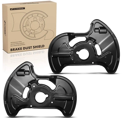 2 Pcs Front & Rear Brake Dust Shield