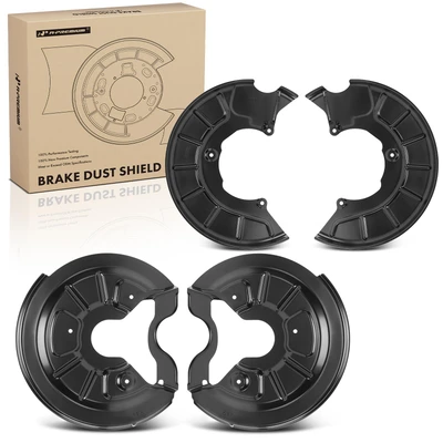 4 Pcs Front & Rear Brake Dust Shield