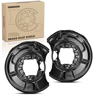 2 Pcs Rear Brake Dust Shield