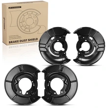 4 Pcs Front & Rear Brake Dust Shield