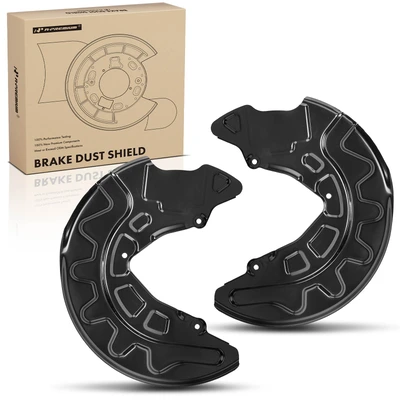 2 Pcs Front Brake Dust Shield