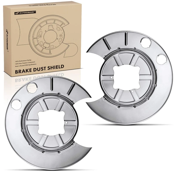2 Pcs Rear Brake Dust Shield for 2012-2021 Tesla S