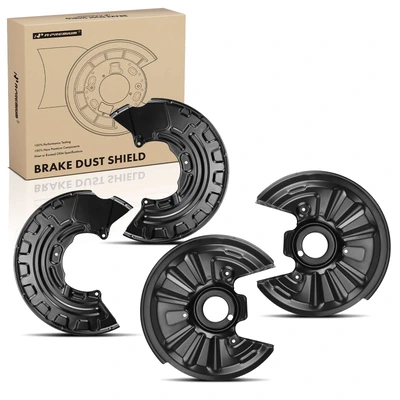 4 Pcs Front & Rear Brake Dust Shield