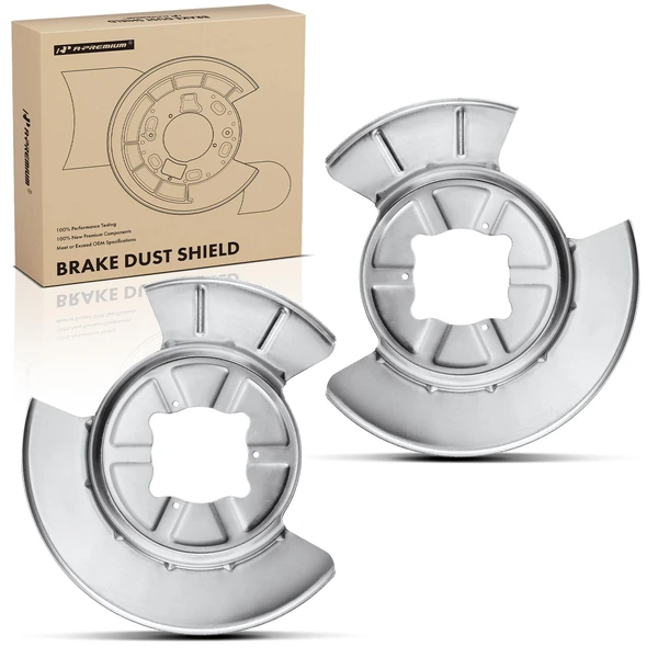 2 Pcs Rear Brake Dust Shield for 2012-2021 Tesla S