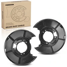 2 Pcs Rear Brake Dust Shield