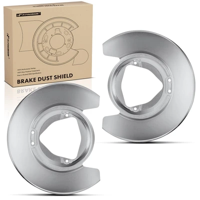 2 Pcs Front Brake Dust Shield
