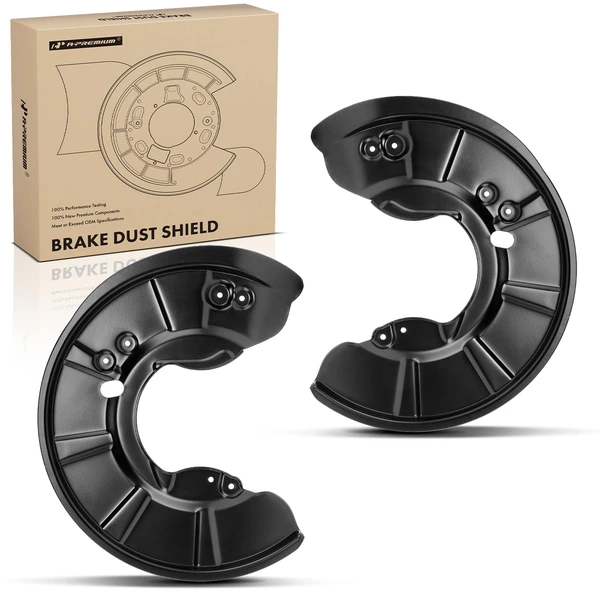 2 Pcs Front Brake Dust Shield for 2016-2021 Tesla X