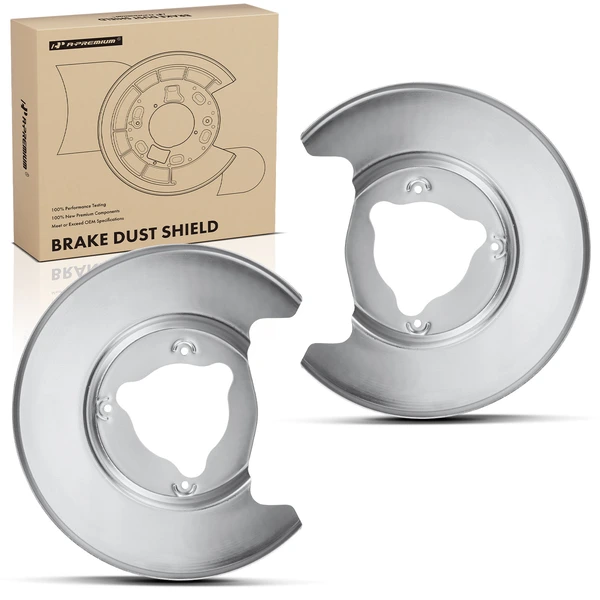 2 Pcs Rear Brake Dust Shield for 2020-2022 Tesla Y