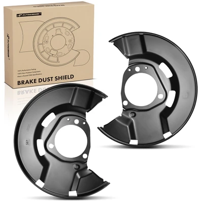 2 Pcs Front Brake Dust Shield
