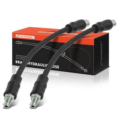 2 Pcs Rear Brake Hydraulic Hose